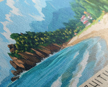 Carregar imagem no visualizador da galeria, Azhithala Beach, India Panoramic Print, Vacation Gift, India Wall Art, Vacation Wall Art, Vacatation Memories, Beach Decor, Beach Or Lakehouse Art
