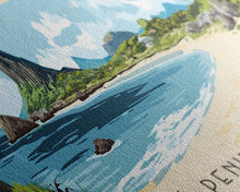 Load image into Gallery viewer, Barú Peninsula-Island, Colombia Panoramic Print, Vacation Gift, Colombia Wall Art, Vacation Wall Art, Vacatation Memories, Beach Decor, Beach Or Lakehouse Art

