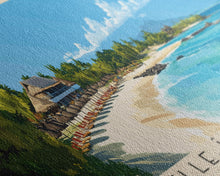 Load image into Gallery viewer, Belle-Île-en-Mer, France Panoramic Print, Vacation Gift, France Wall Art, Beach Painting, Beach Decor, Beach Or Lakehouse Art
