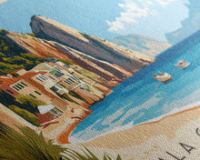 Carregar imagem no visualizador da galeria, Cala Goloritzé, Italy Panoramic Print, Vacation Gift, Italy Wall Art, Vacation Wall Art, Vacatation Memories, Beach Decor, Beach Or Lakehouse Art
