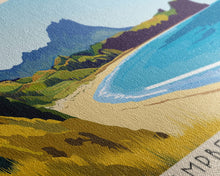 Carregar imagem no visualizador da galeria, Campbell Island, New Zealand Panoramic Print, Vacation Gift, New Zealand Wall Art, Beach Painting, Beach Decor, Large Wall Art, Wood Frame Art
