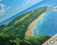 Load image into Gallery viewer, Corn Island, NICARAGUA Panoramic Print, Vacation Gift, NICARAGUA Wall Art, Beach Painting, Beach Decor, Beach Or Lakehouse Art
