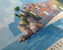 Cargar imagen en el visor de la galería, Cortegada Island, Spain Panoramic Beach Print, Vacation Gift, Spain Wall Art, Beach Painting, Beach Decor, Beach Painting
