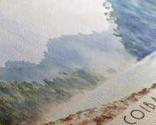 Cargar imagen en el visor de la galería, Coiba Island, Panamá Watercolor Beach Print, Vacation Gift, Panamá Wall Art, Framed Canvas Print, Framed Beach Painting
