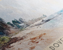 Load image into Gallery viewer, Dover Beach, Barbados Watercolor Beach Print, Vacation Gift, Barbados Wall Art, Framed Canvas Print, Framed Beach Painting
