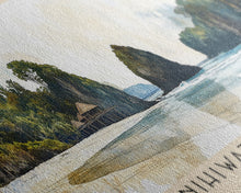 Load image into Gallery viewer, Nihiwatu Beach, Sumba, Indonesia Watercolor Print, Vacation Gift, Sumba, Indonesia Wall Art, Beach Painting, Beach Decor, Beach Or Lakehouse Art
