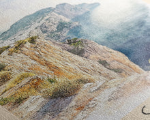 Load image into Gallery viewer, Capri, Italy Watercolor Beach Print, Vacation Gift, Italy Wall Art, Beach Painting, Beach Decor, Beach Painting
