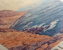 Load image into Gallery viewer, Cole Cole, Chile Watercolor Beach Print, Vacation Gift, Chile Wall Art, Beach Painting, Beach Decor, Beach Painting
