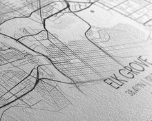 Load image into Gallery viewer, Elk Grove Street Map, California Map, Map Art, Minimalist Art, Wall Art, Canvas Art, Trendy Décor, Gift For Friend, Couple Wall Décor
