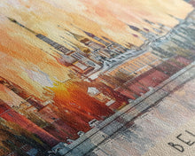 Cargar imagen en el visor de la galería, Belgorod Russia Travel Art, City Art, Framed Canvas Print or Metal Wall Art, Europe Travel Poster, Panoramic Wall Art, Extra Wide Wall Art
