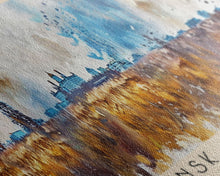 Carregar imagem no visualizador da galeria, Bryansk Russia Travel Print Wall Art, Panoramic City Art, Travel Art, Wall Decor, Vacation Gift, Framed Canvas Print Or Metal Art
