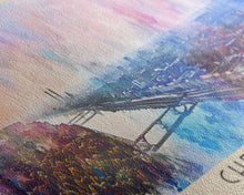 Cargar imagen en el visor de la galería, Chemnitz Germany Wall Art, Panoramic Travel Poster, Panoramic Framed Canvas Print, City Wall Art, Wall Hanging Home Decor, Travel Art
