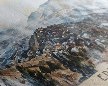 Load image into Gallery viewer, Erzurum Turkey Travel Print Wall Art, Panoramic City Art, Travel Art, Wall Decor, Vacation Gift, Framed Canvas Print Or Metal Art
