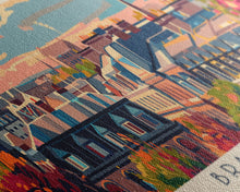 Load image into Gallery viewer, Bradford United Kingdom Travel Print Wall Art, Panoramic City Art, Travel Art, Wall Decor, Vacation Gift, Framed Canvas Print Or Metal Art
