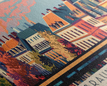 Load image into Gallery viewer, Braunschweig Germany Travel Art, City Art, Framed Canvas Print or Metal Wall Art, Europe Travel Poster, Panoramic Wall Art, Extra Wide Wall Art
