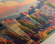 Load image into Gallery viewer, Genk Belgium Travel Print Wall Art, Panoramic City Art, Travel Art, Wall Decor, Vacation Gift, Framed Canvas Print Or Metal Art
