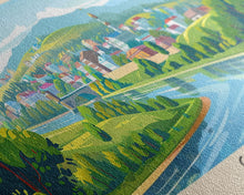 Cargar imagen en el visor de la galería, Chita Russia Travel Print Wall Art, Panoramic City Art, Travel Art, Wall Decor, Vacation Gift, Framed Canvas Print Or Metal Art
