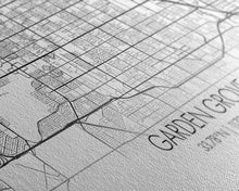 Carregar imagem no visualizador da galeria, Garden Grove City Map, Texas Map, Map Art, Minimalist Art, Wall Art, Canvas Art, Farmhouse Wall Art, Hunting Décor, College Apartment Art
