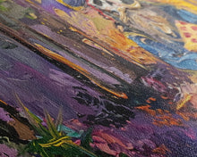 Load image into Gallery viewer, Do Ghost Pirates Eat Pizza? The Answer is Yes. Funny Halloween Wall Art, Framed Canvas Print
