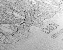 Load image into Gallery viewer, Panoramic London City Map, United Kingdom Art, Map Print, Minimalist Wall Art, Canvas Art, Housewarming Gift, Street Map Art, Closing Gift
