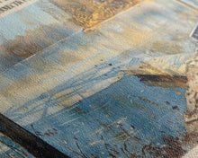 Load image into Gallery viewer, Cross Lake Louisiana Framed Canvas Print, Panoramic Lake House Decor, Wall Art, Travel Poster, Rustic Lake Painting, Nature Art
