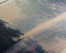 Carregar imagem no visualizador da galeria, False River Louisiana Framed Canvas Print, Lake House Decor, Panoramic Wall Art, Travel Poster, Rustic Lake Painting, Home Decor
