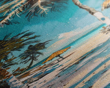 Carregar imagem no visualizador da galeria, Beach Landscape Painted Canvas Art, Coastal Wall Art Print, Gallery Wall Art for Beach House, Oversized Vertical Wall Art for Living Room
