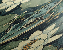 Load image into Gallery viewer, Elegant Japanese Peacock with Blossoms Tall Skinny Framed Canvas Print - Ukiyo-e Art Wall Décor
