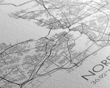 Load image into Gallery viewer, Norfolk Street Map, Virginia Map, City Map Art, Modern Art, Wall Art, Canvas Print, Bedroom Décor, College Student Gift, Travel Print
