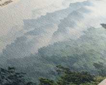 Carregar imagem no visualizador da galeria, Bwindi Impenetrable Forest Wall Art Travel Poster Print, Gift For Travel Lover, Vacation Gift, COUNTRY Wall Art, Home Decor, Original Art
