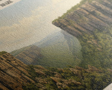 Cargar imagen en el visor de la galería, Chapada dos Guimarães National Park Framed Canvas Print Travel Poster | Wall Art | Home Decor | Gift For Travel Lover | Wall Hanging | Original Art
