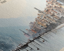 Cargar imagen en el visor de la galería, Cinque Terre Travel Poster Print, Framed Canvas Wall Art, Metal Wall Art, COUNTRY art, Gift For Him, Travel Wall Art, Travel Lover Gift
