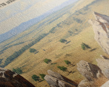 Load image into Gallery viewer, Cradle of Humankind Travel Poster Print, Framed Canvas Print, COUNTRY Travel Art, Wood Framed Art, Wall Hanging, Home Decor
