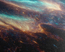 Carregar imagem no visualizador da galeria, Galaxy canvas print, trippy stars and night sky, universe, cool wall art, unique wall art
