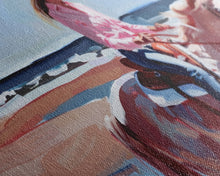 Load image into Gallery viewer, Cowboy Riding Bucking Horse, High Energy Framed Canvas Print, Perfect for Western Living Room Art, Bedroom Decor, Rustic Home Wall Art
