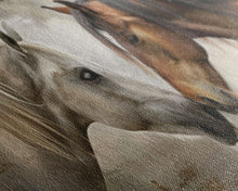 Load image into Gallery viewer, Cowboy Riding in Desert Landscape, Framed Canvas Print for Rustic Living Room Decor, Western Art for Home and Bedroom Decoration
