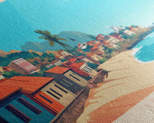 Carregar imagem no visualizador da galeria, Annaba, Algeria Travel Poster Panoramic Canvas Print, Annaba, Algeria Painting, Algeria Art, Annaba Travel Art, Guest Room Painting
