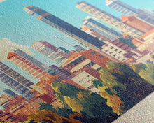 Carregar imagem no visualizador da galeria, Bulawayo, Zimbabwe Travel Poster Panoramic Canvas Print, Bulawayo, Zimbabwe Painting, Zimbabwe Art, Bulawayo Travel Art, Guest Room Painting
