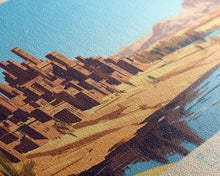 Load image into Gallery viewer, Eldoret, Kenya Panoramic Travel Poster Canvas Print, Eldoret, Kenya Painting, Kenya Art, Eldoret Travel Art, Living Room Painting
