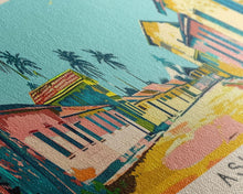 Carregar imagem no visualizador da galeria, Ashaiman, Ghana Panoramic Canvas Print, Ashaiman, Ghana Painting, Ghana Art, Ashaiman Travel Poster, Travel Art, Guest Room Painting
