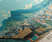 Carregar imagem no visualizador da galeria, Ayacucho, Peru Panoramic Canvas Print, Ayacucho, Peru Painting, Peru Art, Ayacucho Travel Poster, Travel Art, Guest Room Painting
