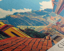 Cargar imagen en el visor de la galería, Chiclayo, Peru Panoramic Canvas Print, Chiclayo, Peru Painting, Peru Art, Chiclayo Travel Poster, Travel Art, Guest Room Painting
