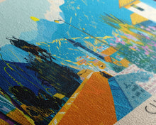 Cargar imagen en el visor de la galería, Chincha, Peru Panoramic Canvas Print, Chincha, Peru Painting, Peru Art, Chincha Travel Poster, Travel Art, Guest Room Painting
