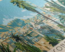 Cargar imagen en el visor de la galería, Constantine, Algeria Panoramic Canvas Print, Constantine, Algeria Painting, Algeria Art, Constantine Travel Poster, Travel Art, Housewarming Gift
