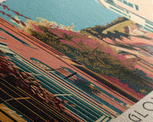 Carregar imagem no visualizador da galeria, Gloucester, England Panoramic Canvas Print, Gloucester, England Painting, England Art, Gloucester Travel Poster, Travel Art, Guest Room Painting
