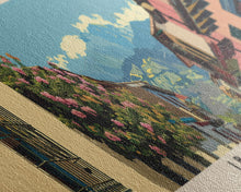 Load image into Gallery viewer, Ibarra, Ecuador Panoramic Canvas Print, Ibarra, Ecuador Painting, Ecuador Art, Ibarra Travel Poster, Travel Art, Housewarming Gift
