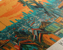 Carregar imagem no visualizador da galeria, Kumasi, Ghana Panoramic Canvas Print, Kumasi, Ghana Painting, Ghana Art, Kumasi Travel Poster, Travel Art, Living Room Painting
