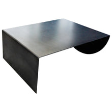 Load image into Gallery viewer, Asymmetrical Metal Coffee Table Heavy Duty Raw Steel
