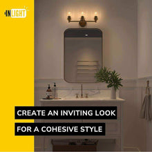 Load image into Gallery viewer, GETINLIGHT Inlight 20 Wide 3 Light Gold Bathroom Vanity Light
