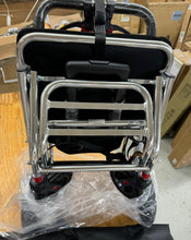 Carregar imagem no visualizador da galeria, Ultra-Light Transport Wheelchair - Folding Portable Wheelchair with Hand Brake - Trolleys for Elderly Aircraft Travel with Bag
